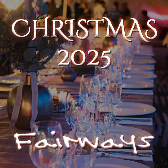 Christmas Day 2025 at Fairways Restaurant