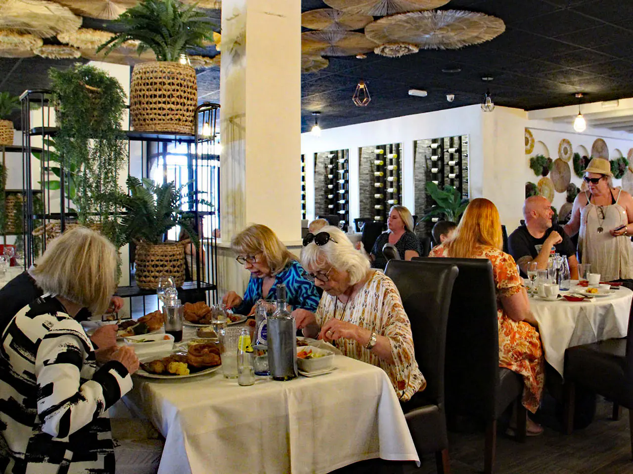 Fairways Restaurant Villamartin Plaza terrace indoor dining march 2023 9