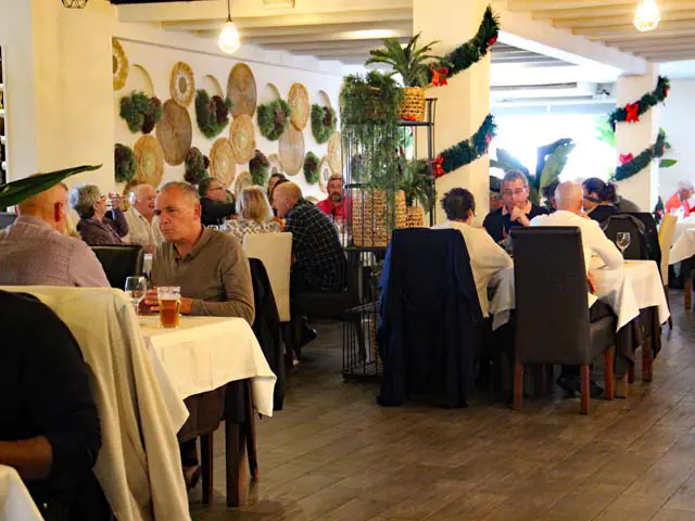 Christmas Time at Fairways Restaurant, Villamartin