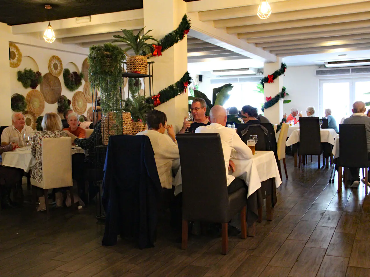 Christmas Time at Fairways Restaurant, Villamartin