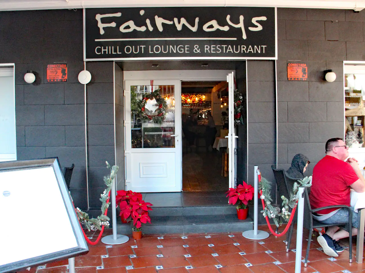 Christmas Time at Fairways Restaurant, Villamartin